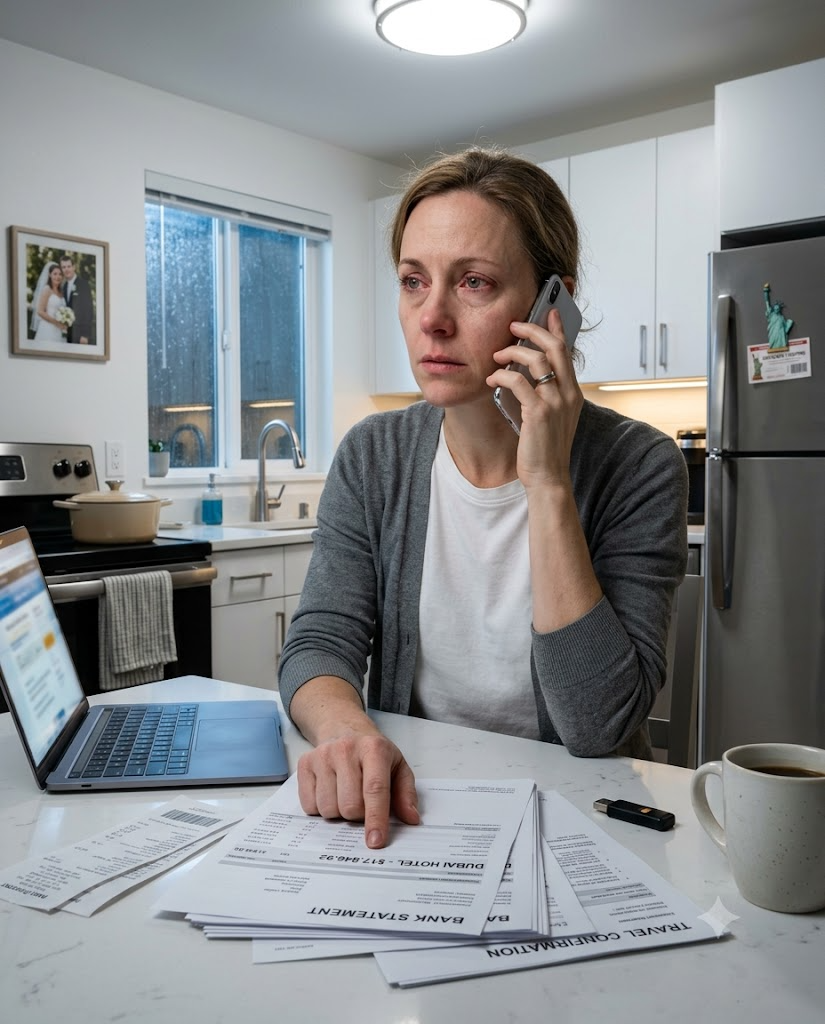 Husband Took His Mistress To Dubai, But His Wife Froze Everything