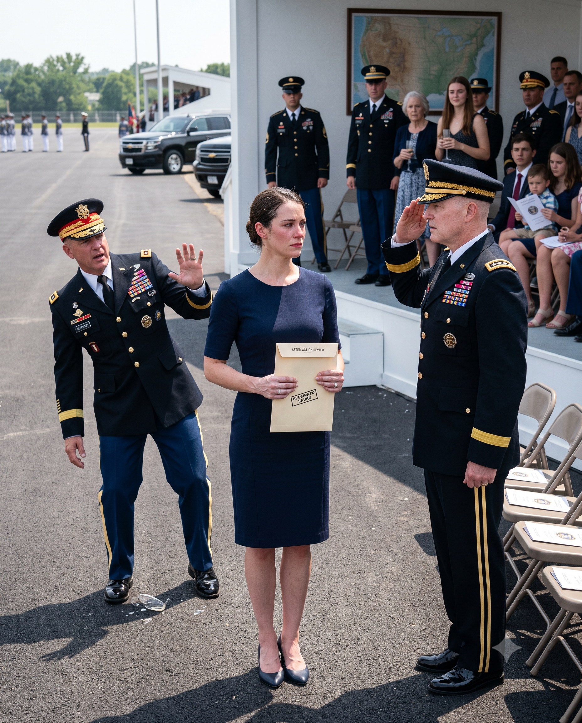 A Four-Star General Saluted Her After Her Father-In-Law Tried To Remove Her